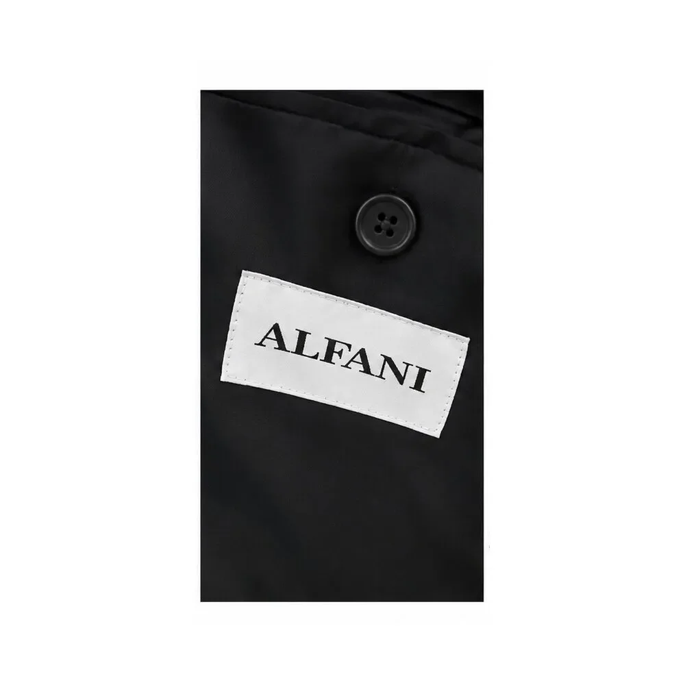 Alfani Men’s Black Tencel Linen Blazer Sport Coat 40S 2 Button